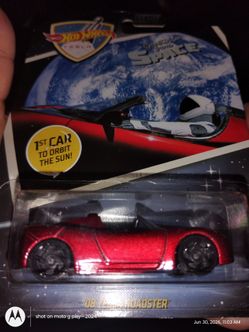 HOT WHEELS TESLA 1ST CAR IN SPACE EDITION