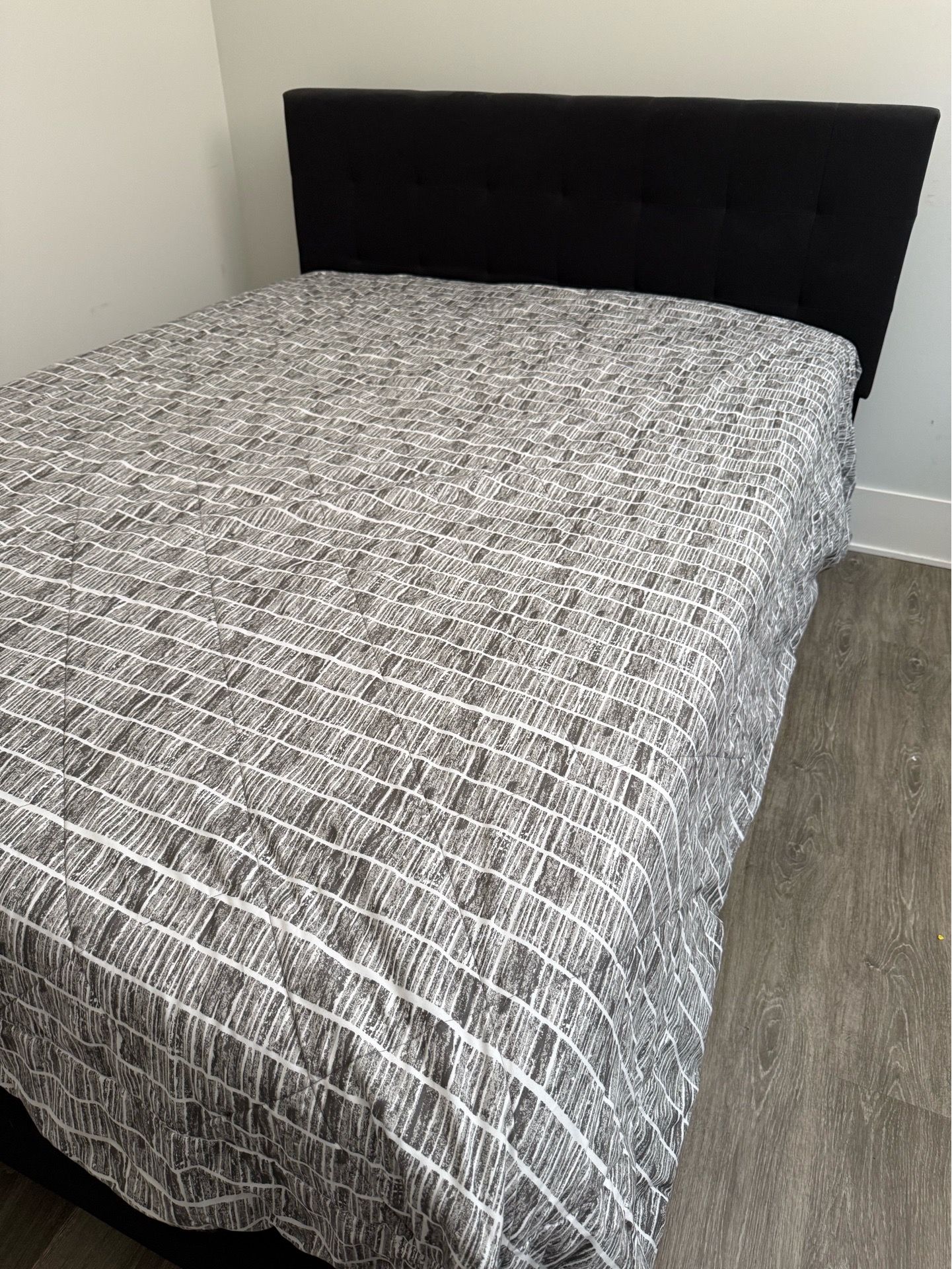 Black bed frame (pick-up only)