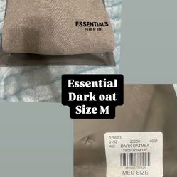 Dark Grey Essentials Hoodie