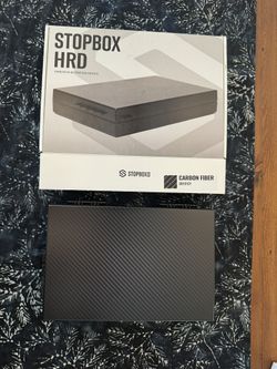 Carbon Fiber Finish Stop Box