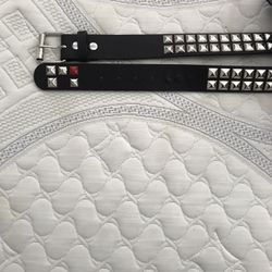 studded belt size 34