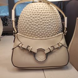 Vince Camuto Cream Shoulder Bag