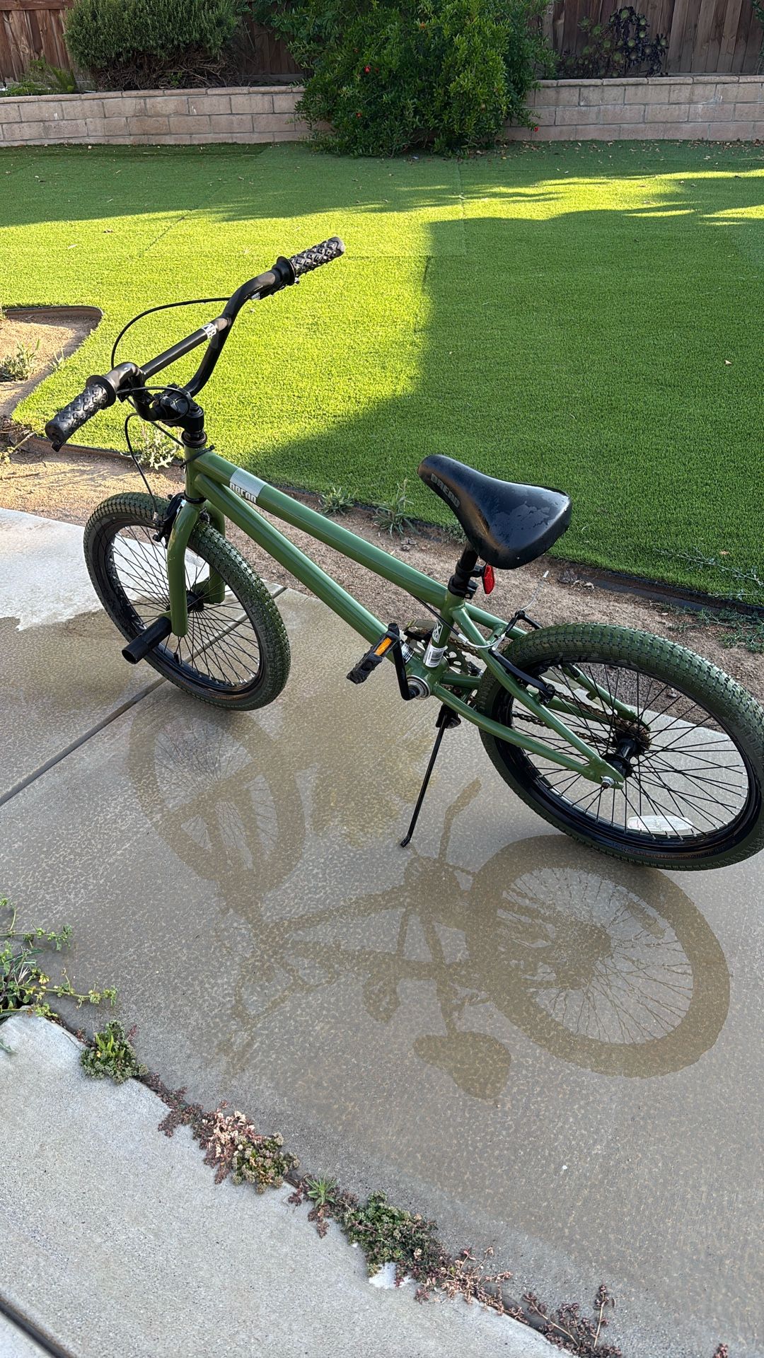 Green Bmx Bike