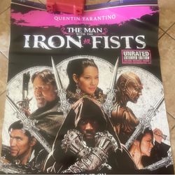 THE MAN WITH THE IRON FIST POSTER