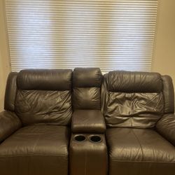 Leather Recliner 
