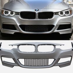 12-18 BMW 3 Series MSport Style Front Bumper Conversion