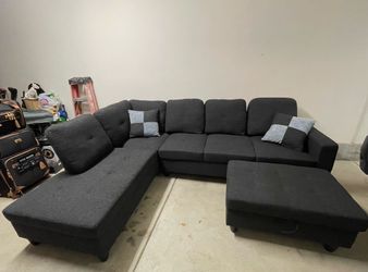 Couch - Black/Grey