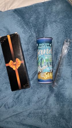 20 oz Sand on Your Feet Tumbler