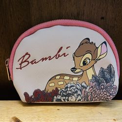 NWOT Rare Bambi Loungefly Makeup/Travel Pouch