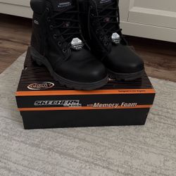 Sketchers For Work With Memory Foam