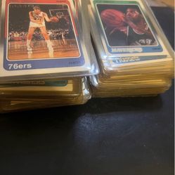 1988 Fleer Basketball Lot Of 107 Super Clean Cards Great Set Builder  all in plastics 