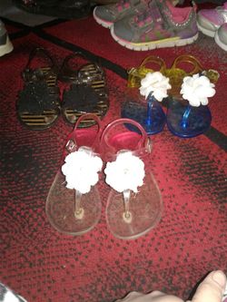 Jelly sandles size 9c
