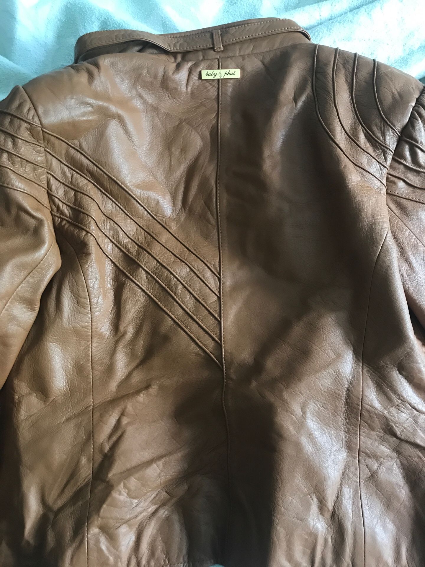 Real leather jacket - Size L