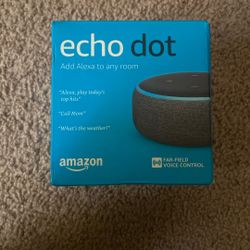 Echo Dot New 3rd Generation 