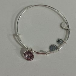 Alex and Ani Bracelet Birthstone Charm Bangle 