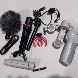 DJI Phone Gimbal + BOYA Microphone Vlogging Kit – Complete Content Creator Bundle 