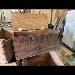 Antique freight/trunk from Brazil