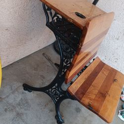 Antique School Desk