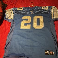 Authentic Puma NFL Jersey Barry Sanders