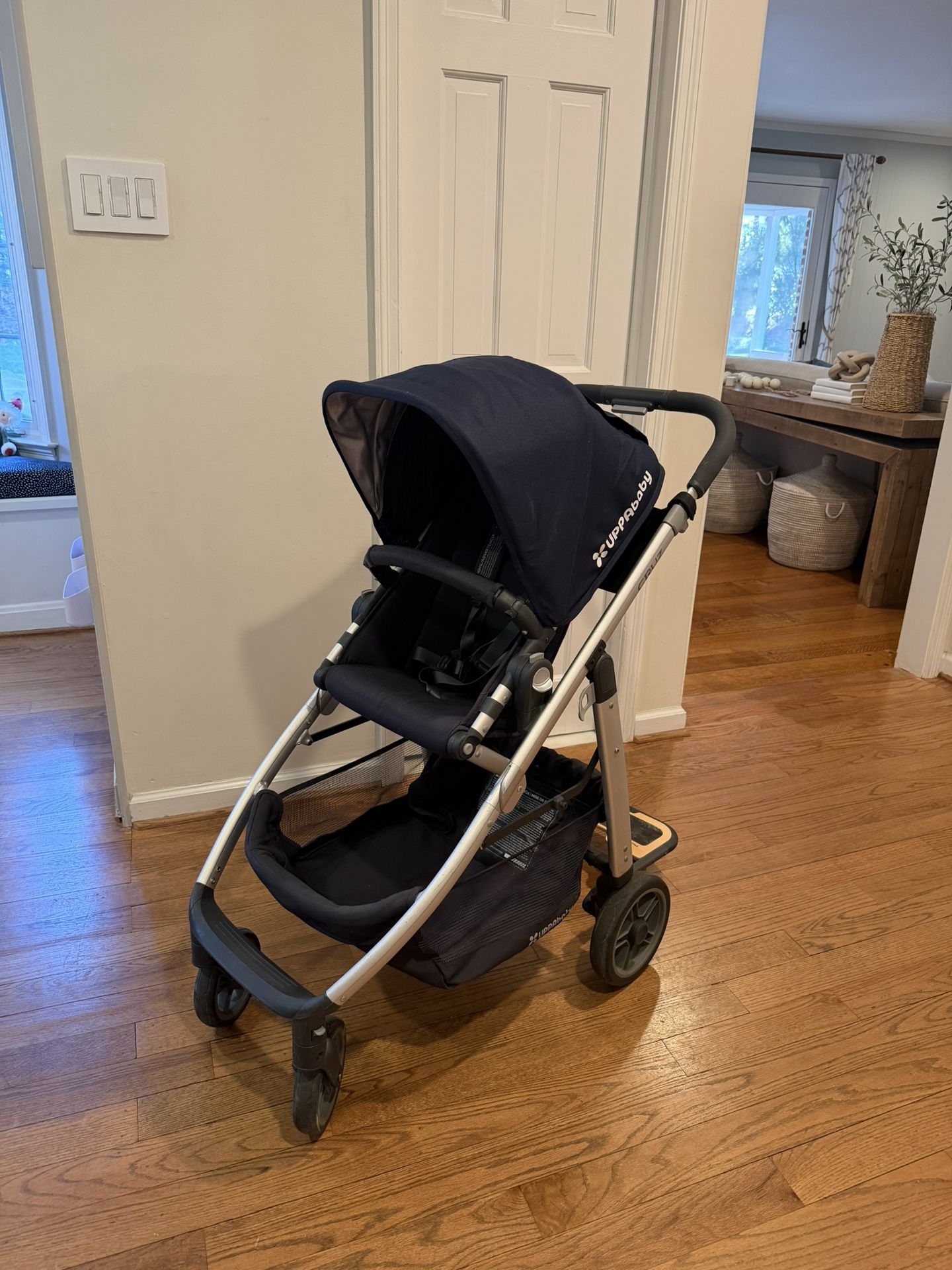 UPPAbaby Cruz stroller (with “PiggyBack” standing board)