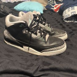 Jordan 3 Green Glow
