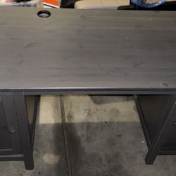 IKEA hemnes Office Desk, Grey, Real Wood