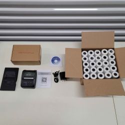 Netum NT-1809DD Mini Thermal Bluetooth Receipt Portable Printer 58mm 