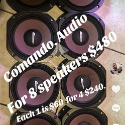 Speakers Comando 