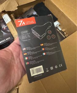 Brand New Bulk Items 4Port USB Car Chargers + Toothbrushes (70 Items Total)