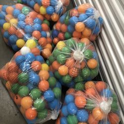Used Ball Pit Plastic Balls Multicolor Soft Play Balls Plastic Color Balls