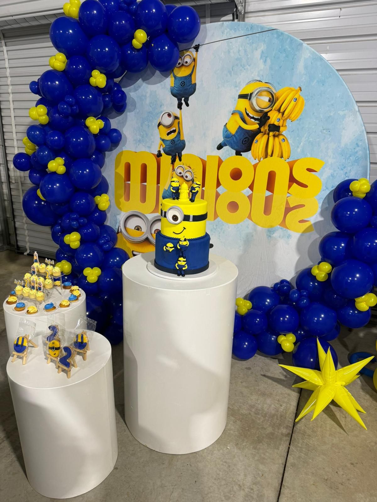 backdrop minion, 2 poster (PARTY)