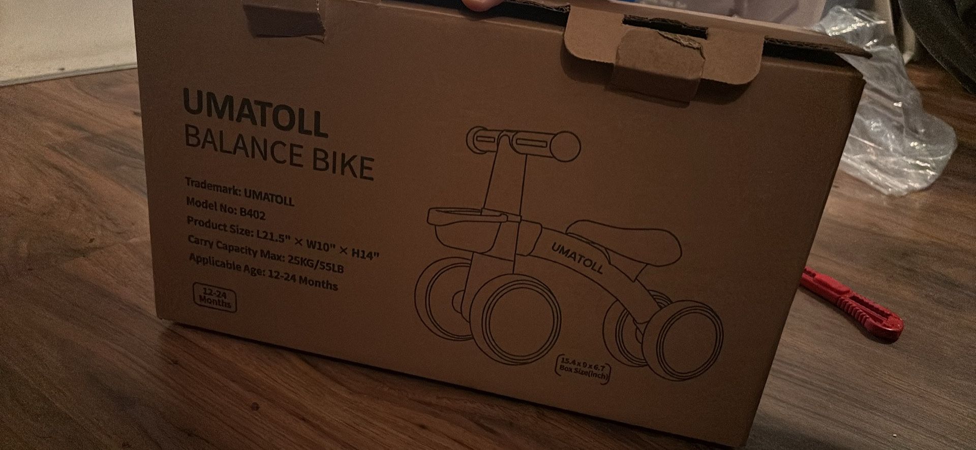 Balance Bike Pink