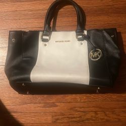 Black & White MK Purse