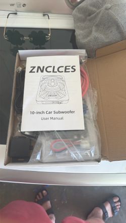brand new ZNCLCES 10in car subwoofer