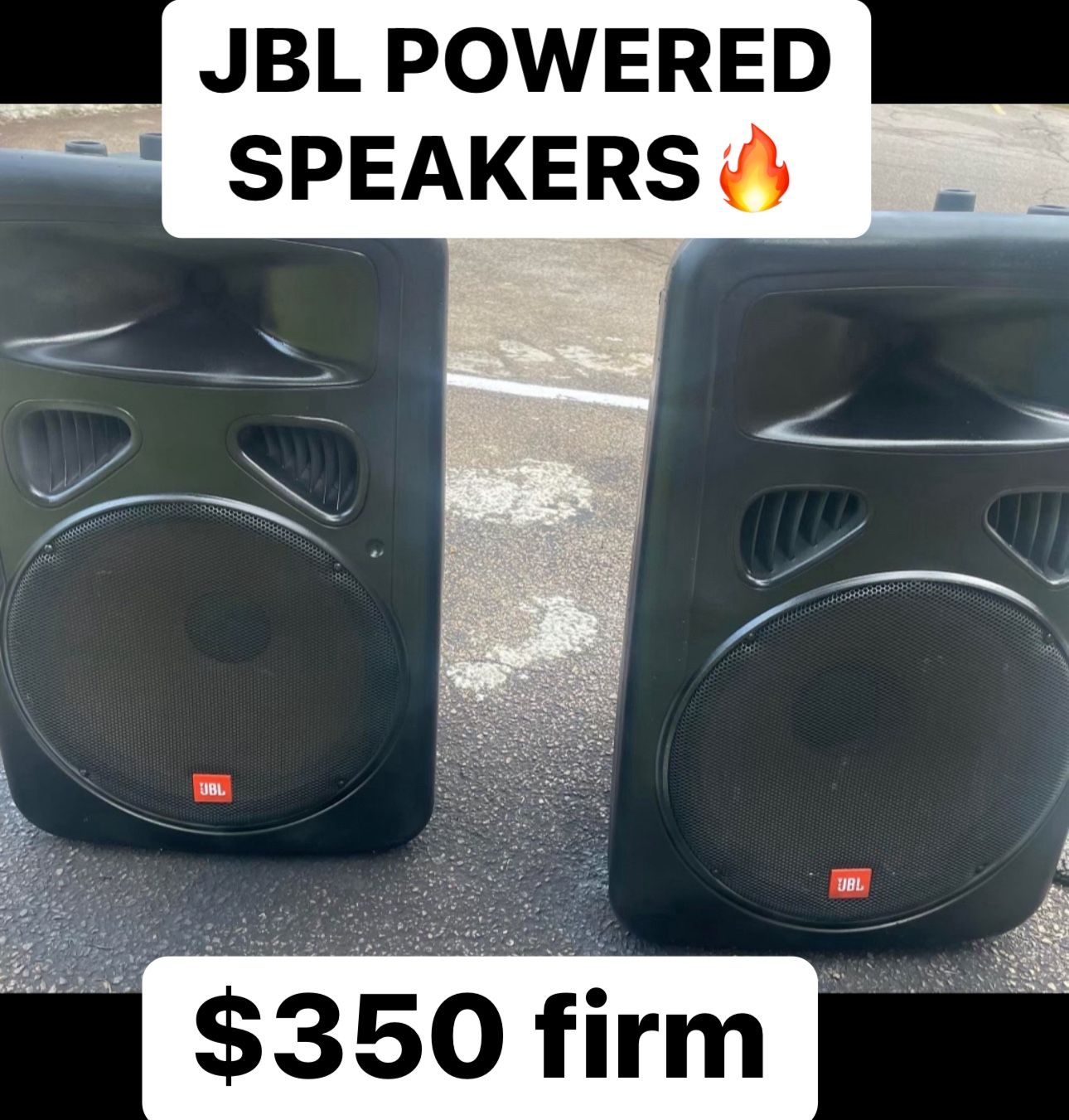 JBL Powered speakers
