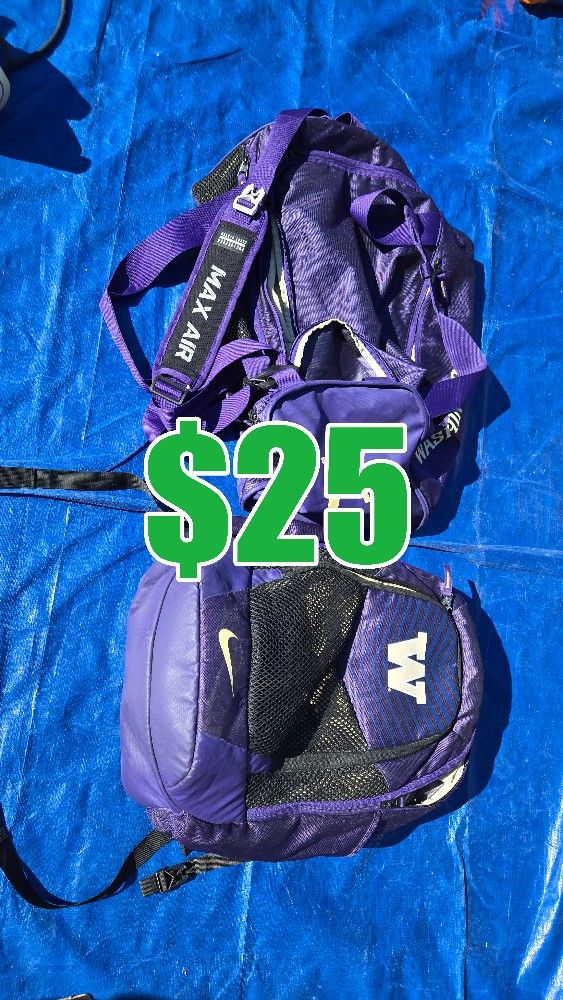 Nike Max Air Backpack And Duffel Bag