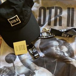 Beyoncé & Jay Z OTR II cap & lanyard