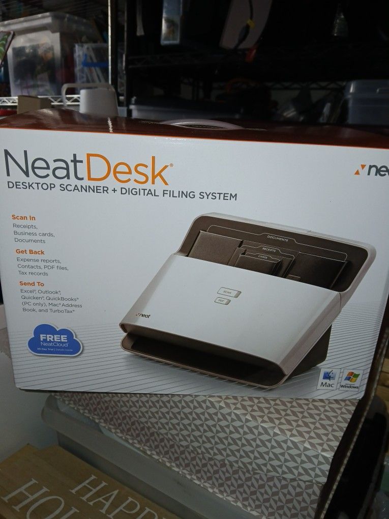 Neat Desk Desktop Scanner & Digital Filing System
