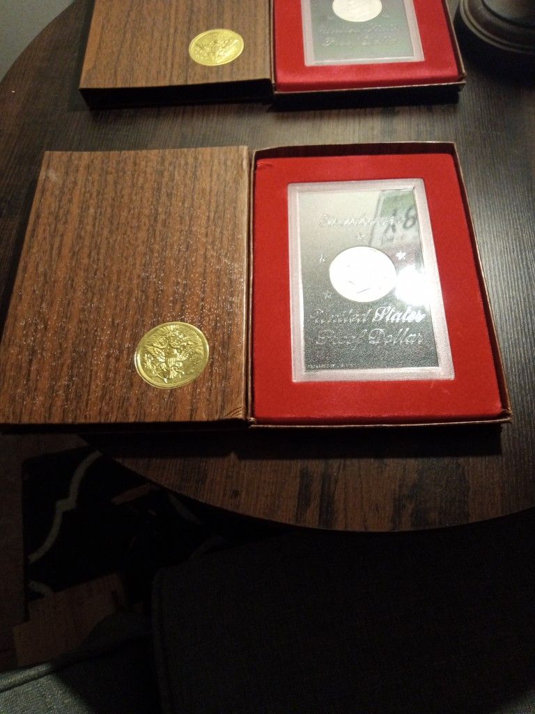 1971 S Eisenhower Proof Dollar In Case And Box