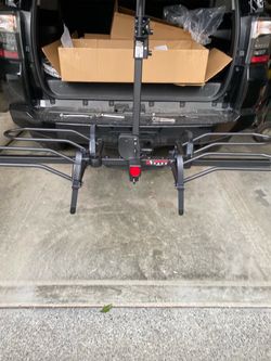 Fat tire bike rack