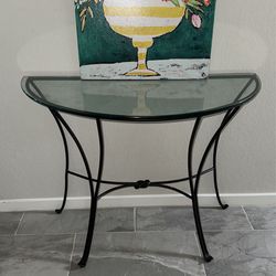 Black Entry Table 