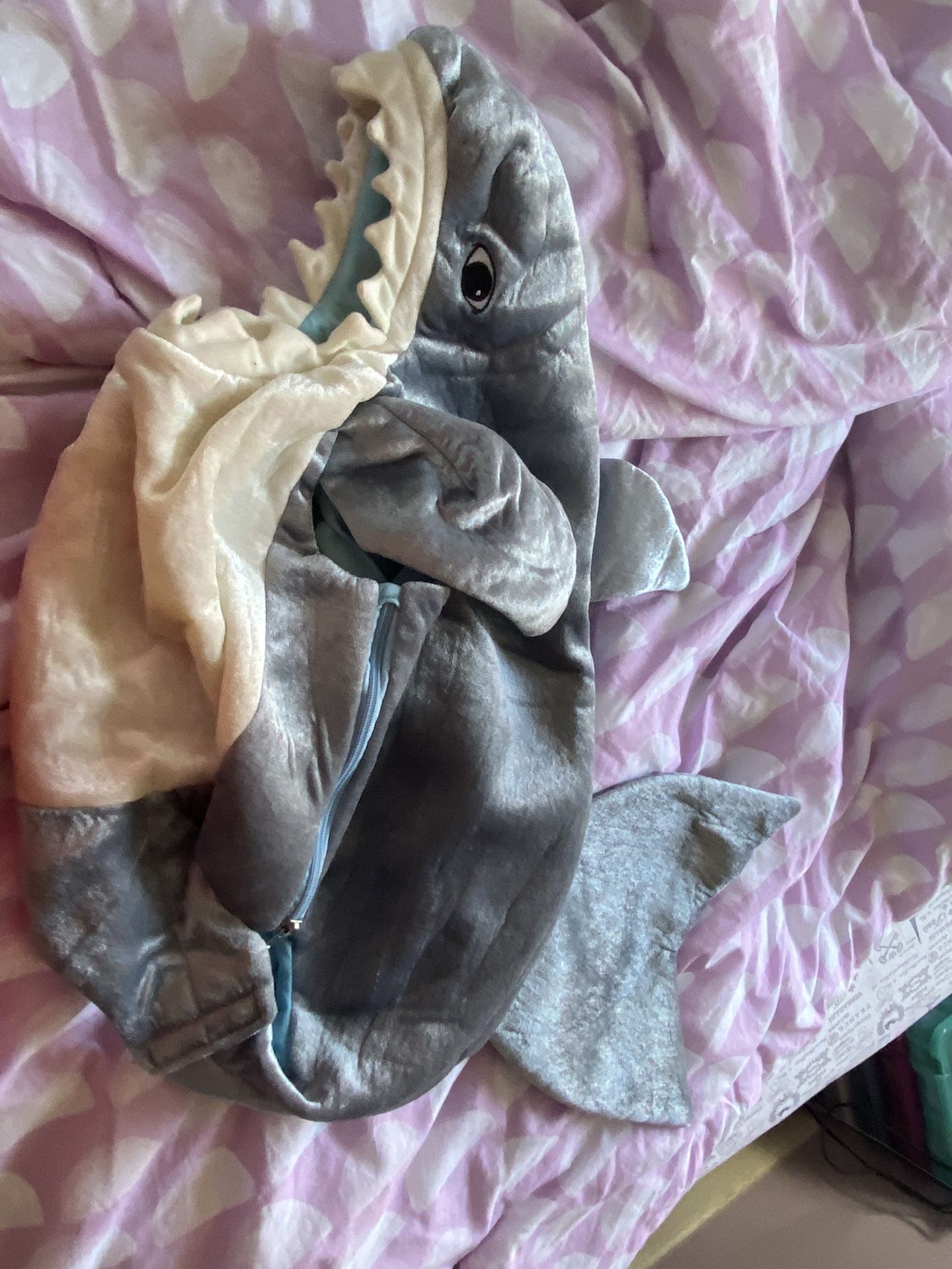 Shark costume 12-18 months