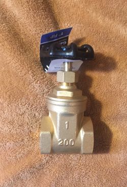 Premier 1”FIP Gate Valve 242004 Bronze 200PSi