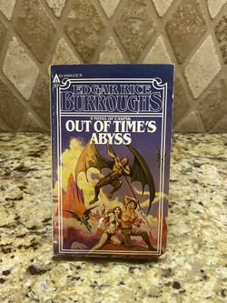 Edgar Rice Burroughs OUT OF TIME'S ABYSS Caspak Great Cover Art, Great Condition
