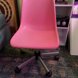 Pink Swivel Chair Office Home
