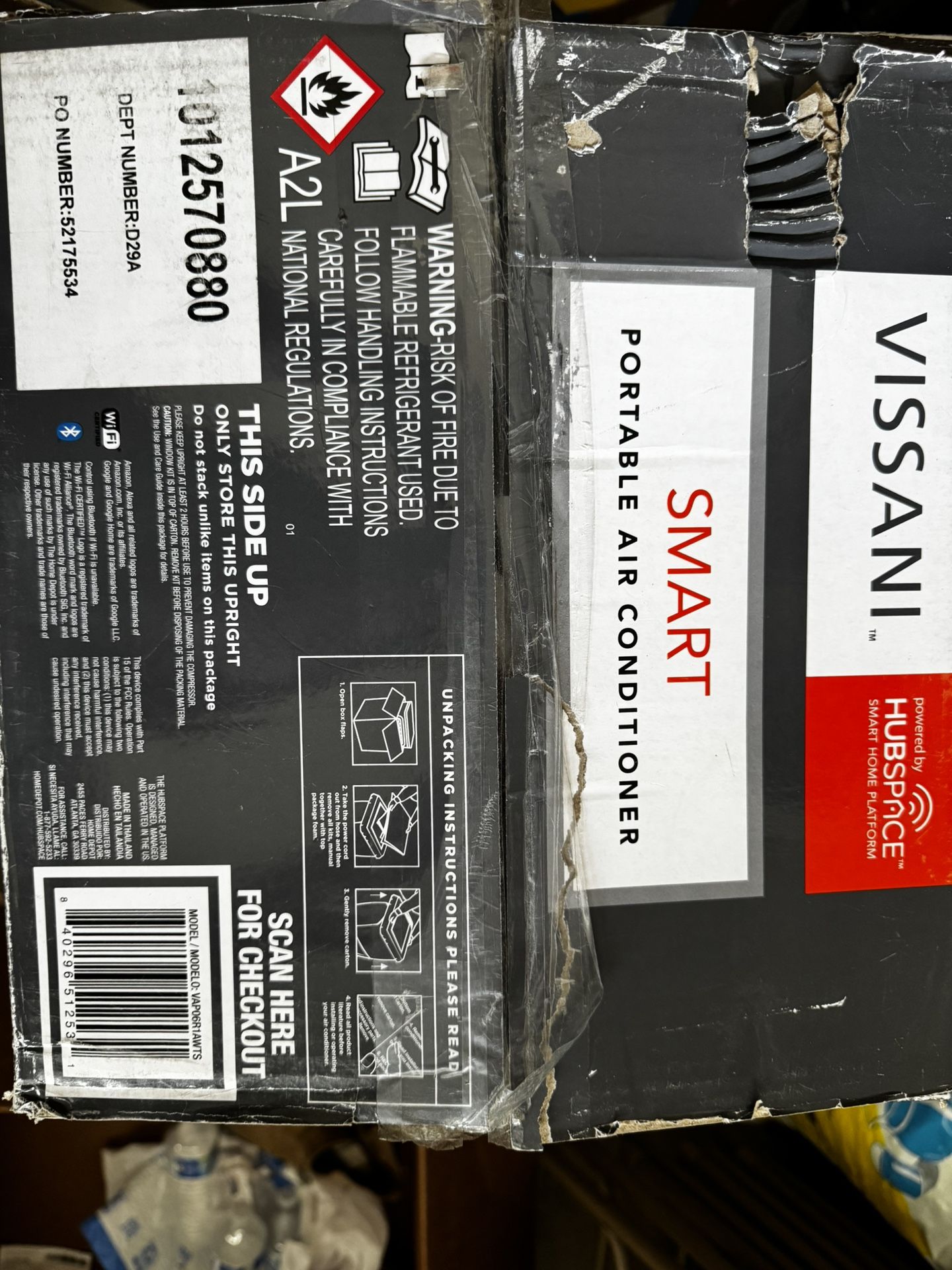 Vissani Portable Air Conditioner
