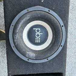 Subwofer 10* con Amplificador 