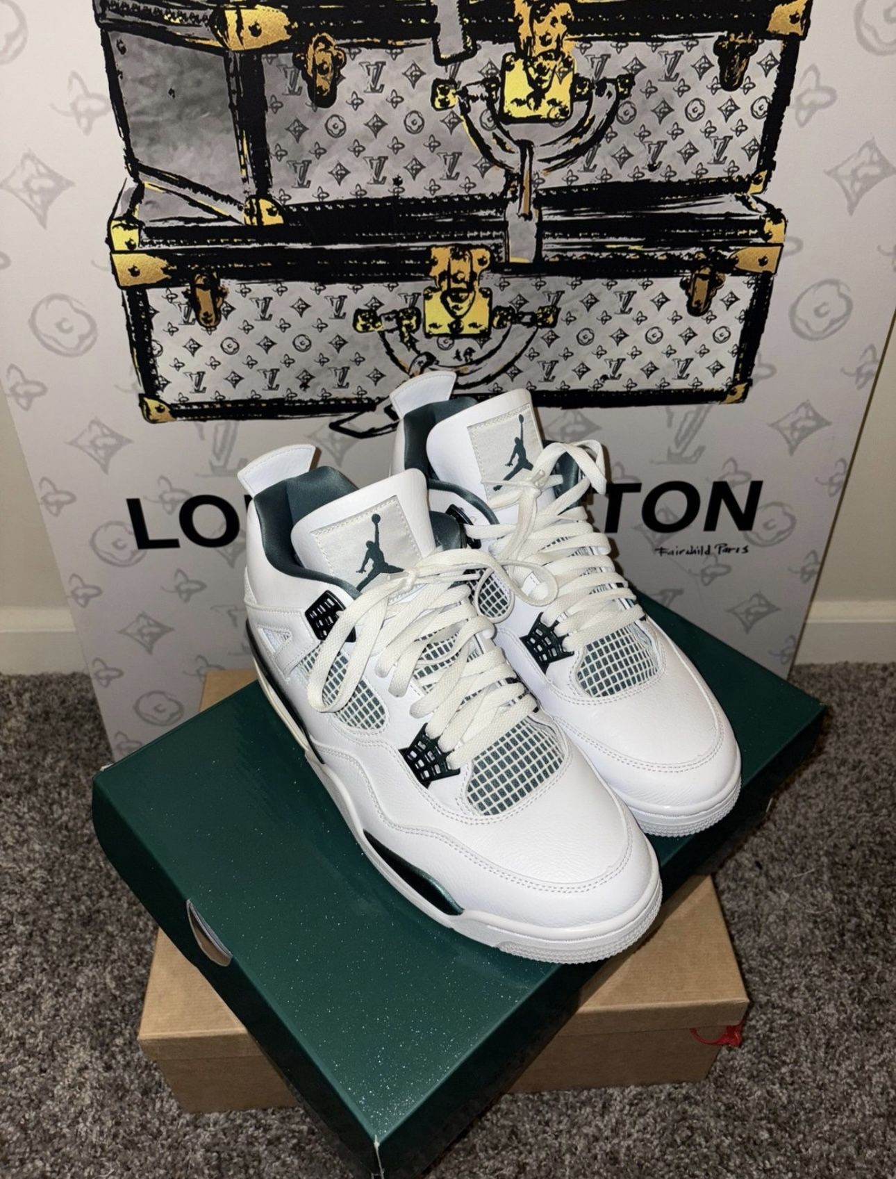 Air Jordan 4 Retro 'Oxidized Green