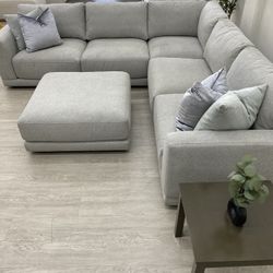Flexsteel Avery Fabric Sectional Couch