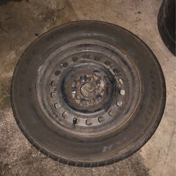1998 To 2002 Ford Crown Victoria Steel Rim And Tire